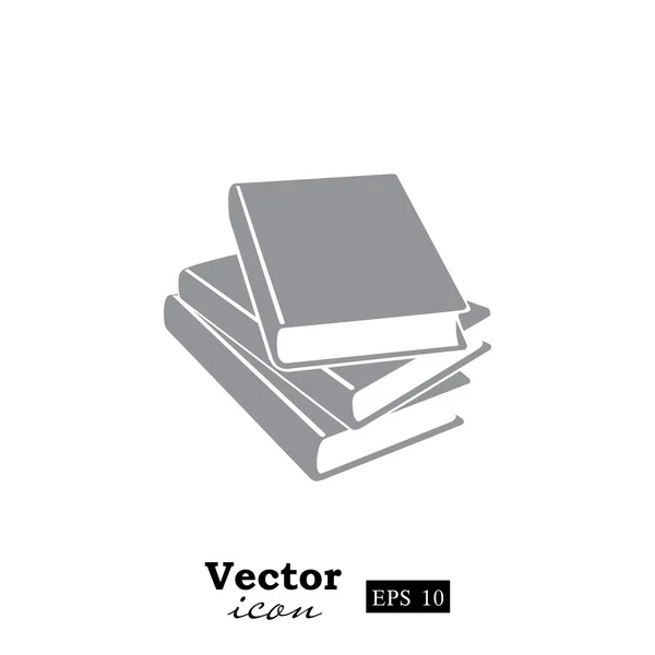 Stack of books icon — Stock Vector