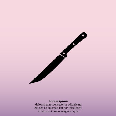 Mutfak bıçağı simgesi