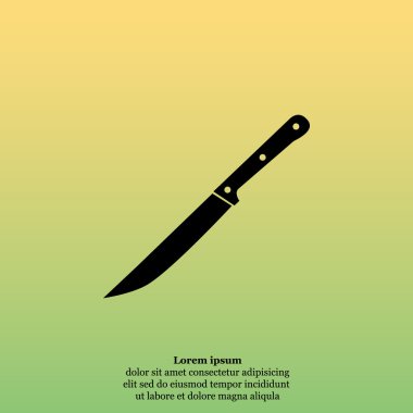 Mutfak bıçağı simgesi