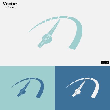 Araba hız göstergesi simgeler