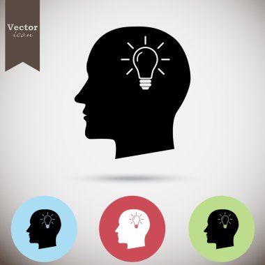 Düşünme, fikir simgesi