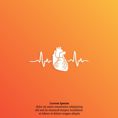 kalp Elektrokardiyogram simgesi