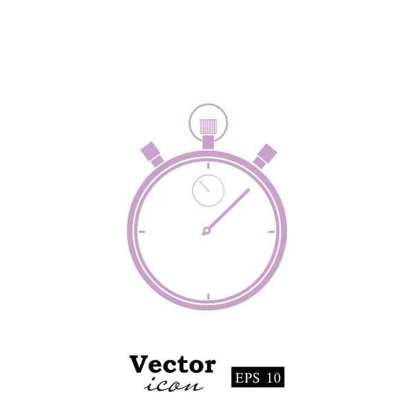 Icono del cronómetro mecánico — Vector de stock
