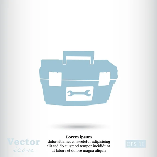 Repair toolbox icon — Stock Vector