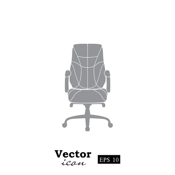 Křeslo ikonu Office — Stockový vektor