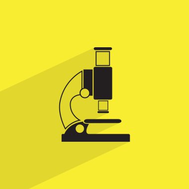 Laboratuvar mikroskobu simgesi