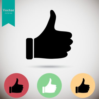 Gibi başparmak yukarı simgesi