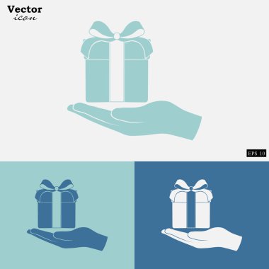 hediye kutusu simgeleri ile batmıştı