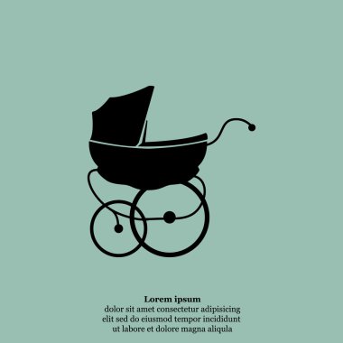 Bebek arabası simgesi