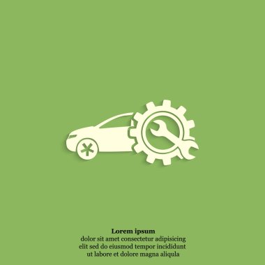 Araba Servisi simgesini