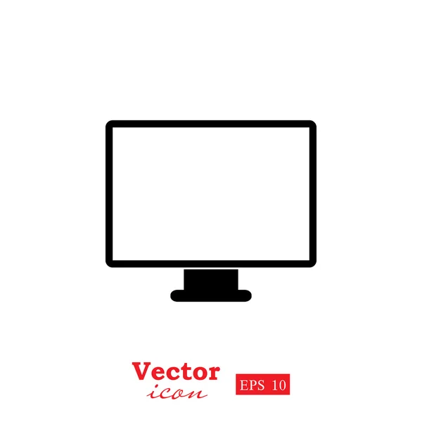 Ikon för datorskärm — Stock vektor