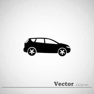 modern araç simgesini