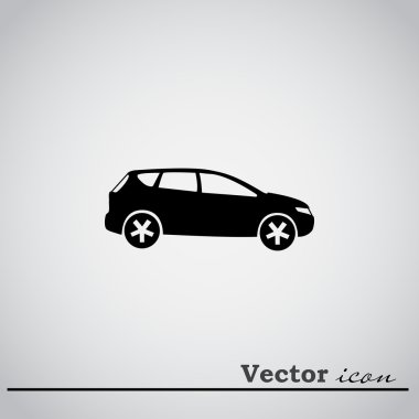 modern araç simgesini