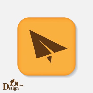 kağıt düzlem simgesi