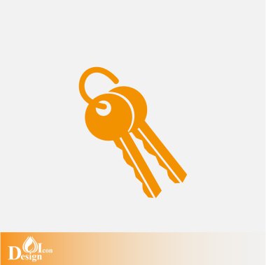 Evin anahtarları simgesi