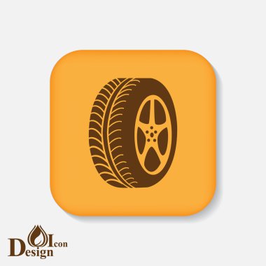araba tekerlek simgesi