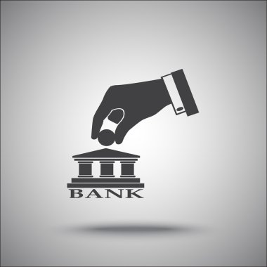Emanet banka simgesi