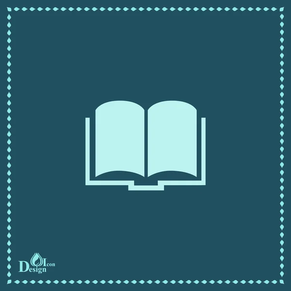 Book, education icon — Stock Vector