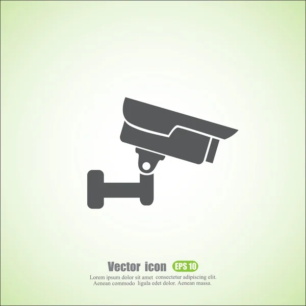 Video Surveillance Camera — Stock Vector