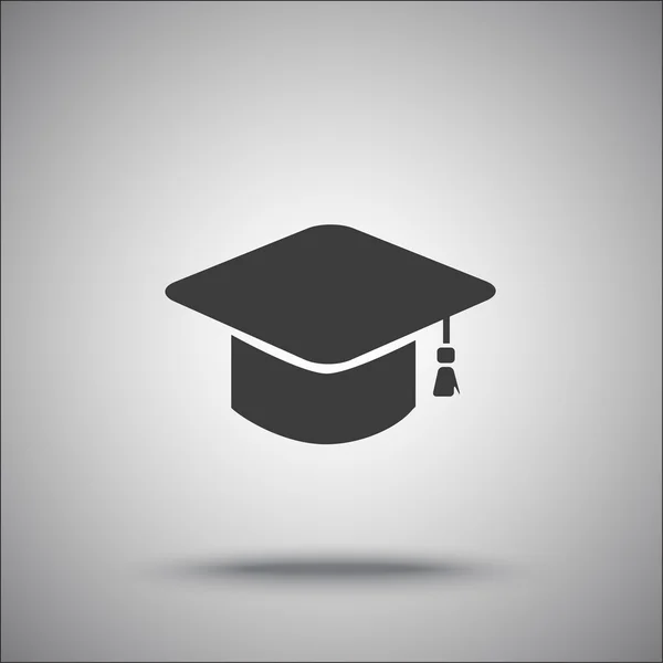 Φοιτητής, αποφοίτηση εικονίδιο — Διανυσματικό Αρχείο