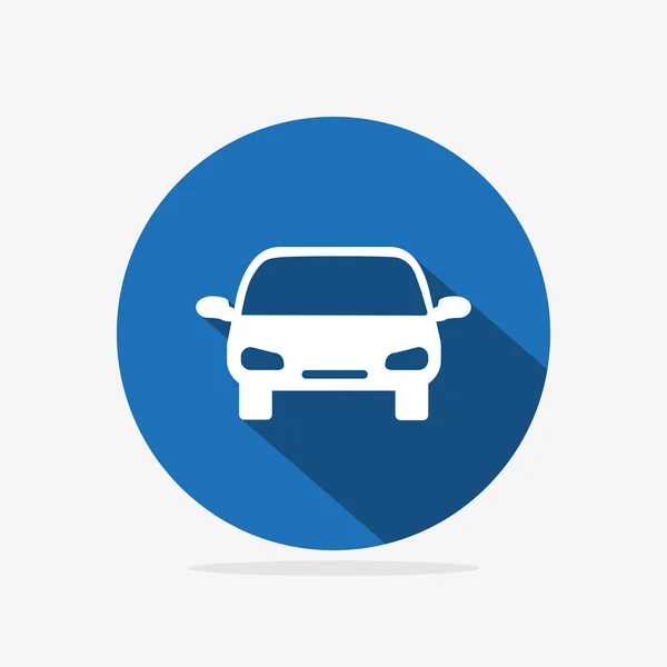 Vervoer, auto pictogram — Stockvector