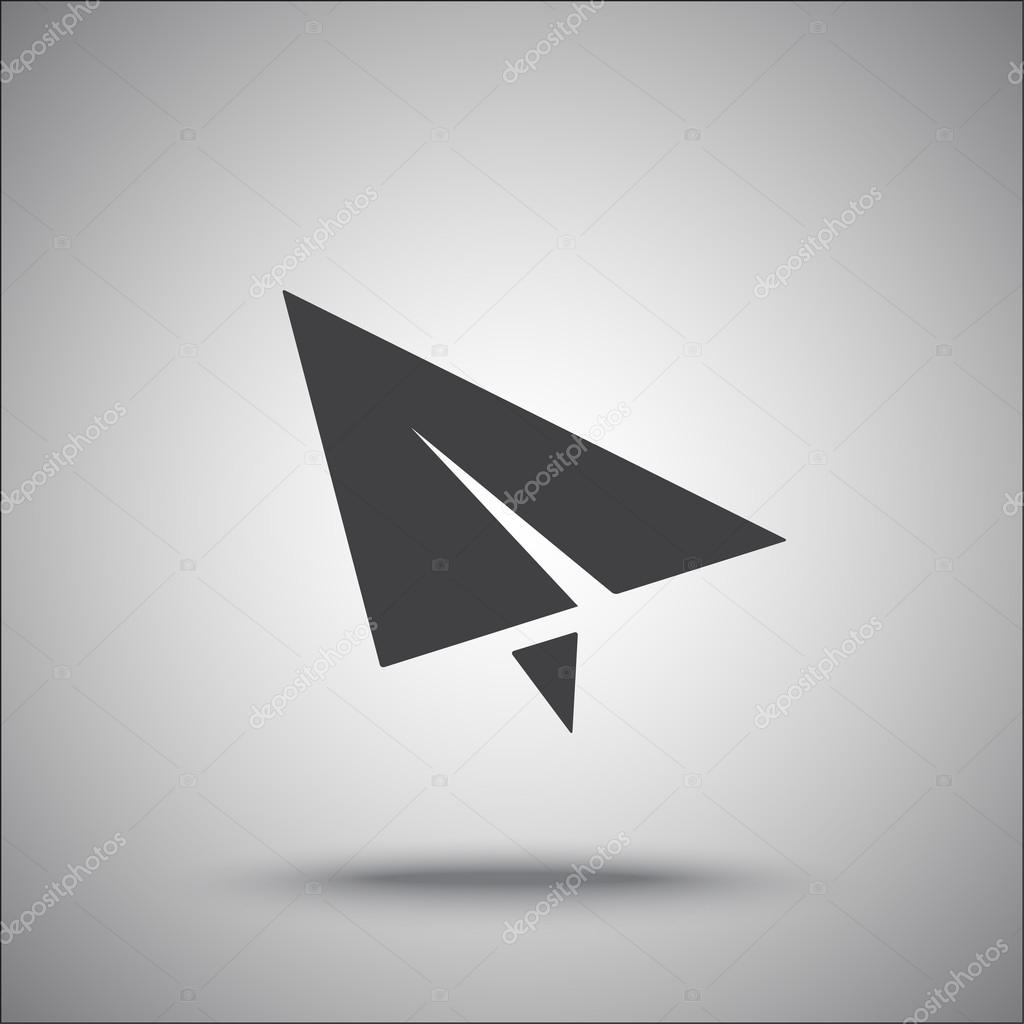 paper plane icon