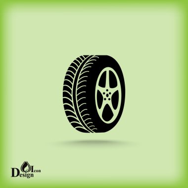 araba tekerlek simgesi