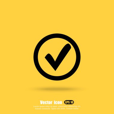 onay işareti simgesi