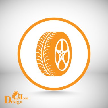 araba tekerlek simgesi