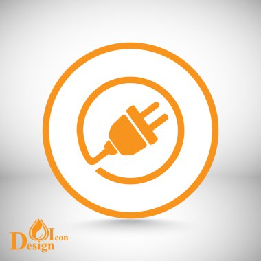 Elektrik fişi simgesi