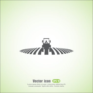 Traktör alan simgesi