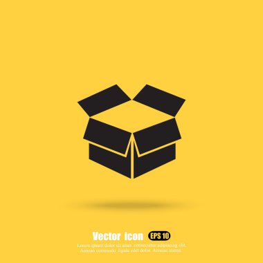 Karton Kutu Simgesi