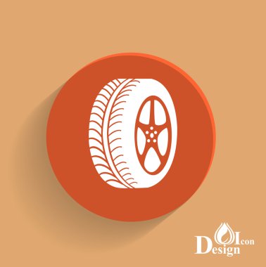 araba tekerlek simgesi