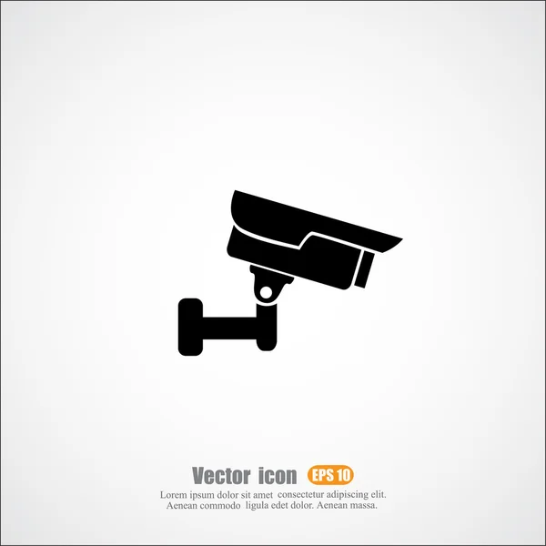 Caméra de surveillance vidéo — Image vectorielle