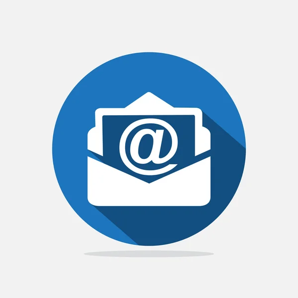 Email, ícone de carta — Vetor de Stock
