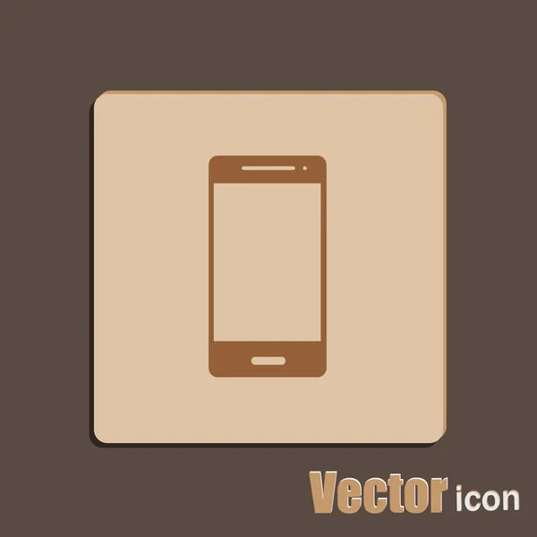 Smartphone, apparaatpictogram — Stockvector