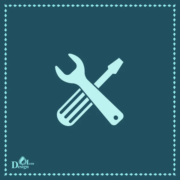 Reparação, ícone de ferramentas —  Vetores de Stock