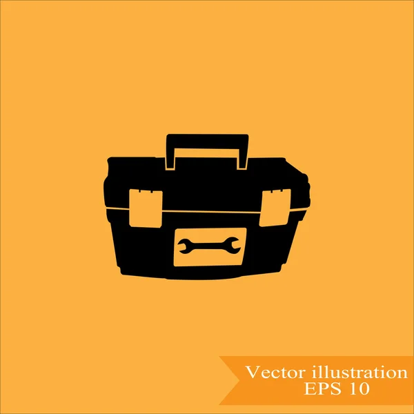 Caja de herramientas de reparación icono — Archivo Imágenes Vectoriales