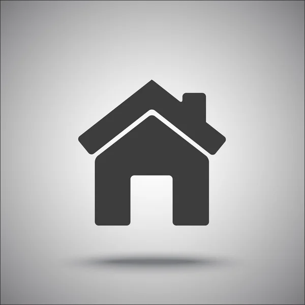 Casa, icono del hogar — Vector de stock