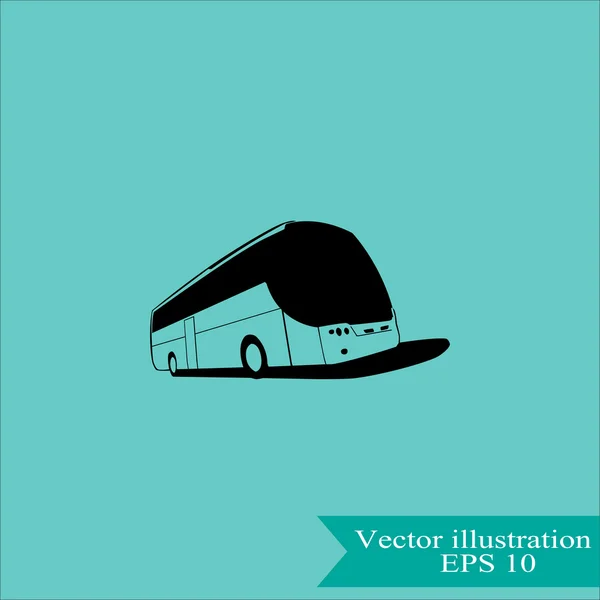 Icono de autobús urbano — Archivo Imágenes Vectoriales