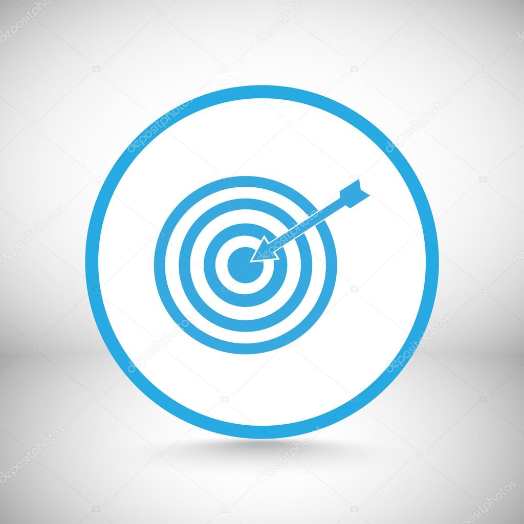 arrow, target icon