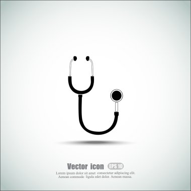 Sağlık stetoskop simgesi