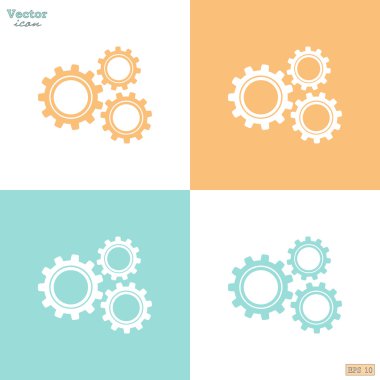cogwheels mekanizması simgeler