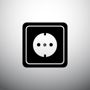 elektrik soket simgesi