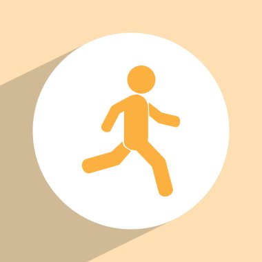 Çalışan kişi simgesi