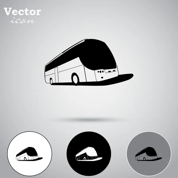 Ikonen des Stadtbusses — Stockvektor