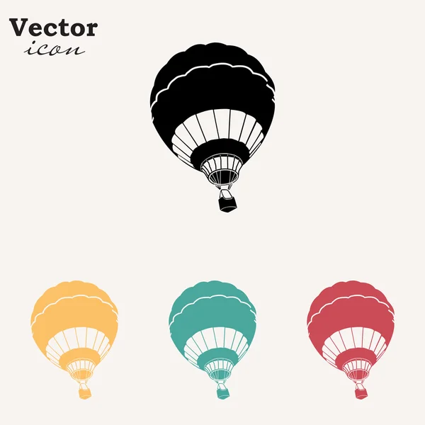 Icônes de ballon à air — Image vectorielle