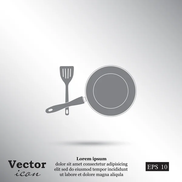 Icono utensilios de cocina — Archivo Imágenes Vectoriales