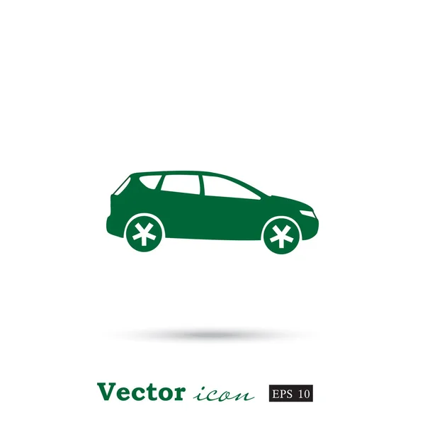 Icono de coche moderno — Vector de stock