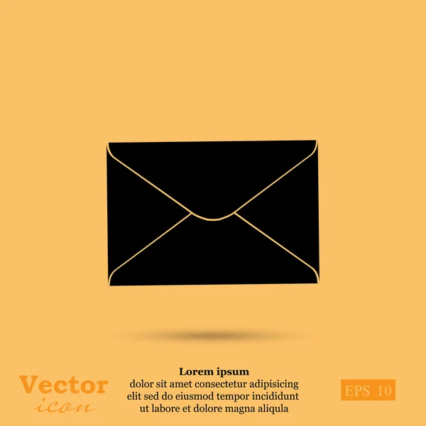 Briefumschlag, Postsymbol — Stockvektor